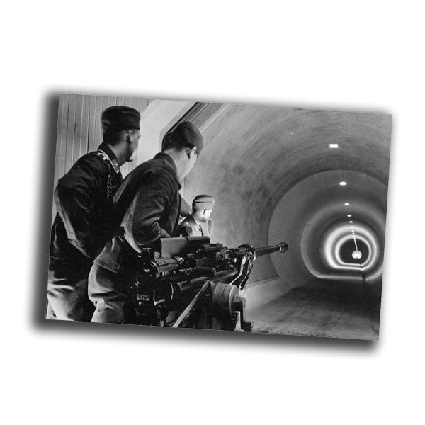 German officers test weapons vintage retro WW2 Photo Glossy 4*6 in B049