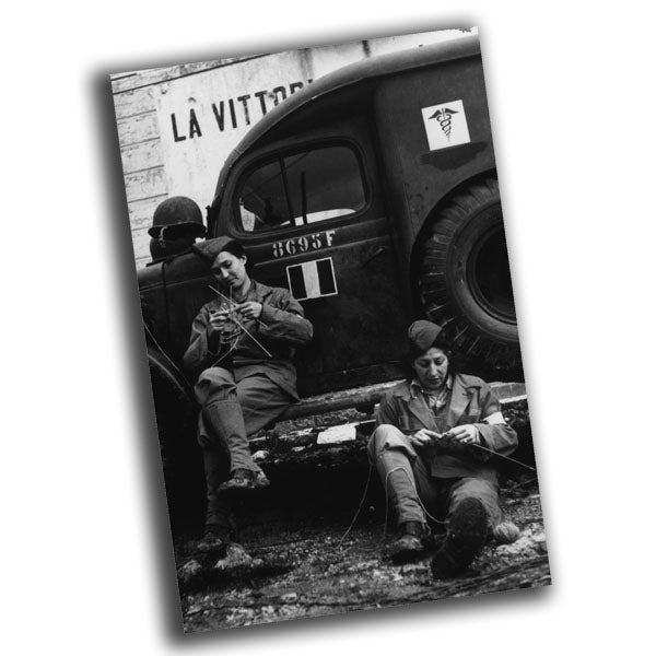 french military nurses women in uniform Europe WW2 Photo Glossy 4*6 in C052