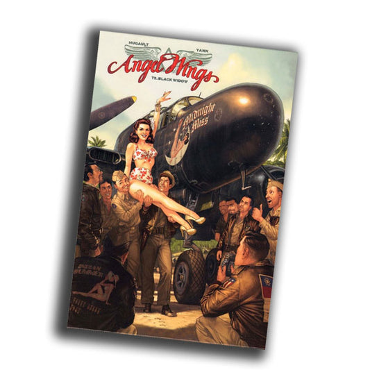 pin-up retro vintage illustration featuring a classic 1950s Photo Glossy 4*6 in D043
