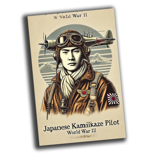 Japanese Kamikaze pilot from World War II WW2 Photo Glossy 4*6 in D006