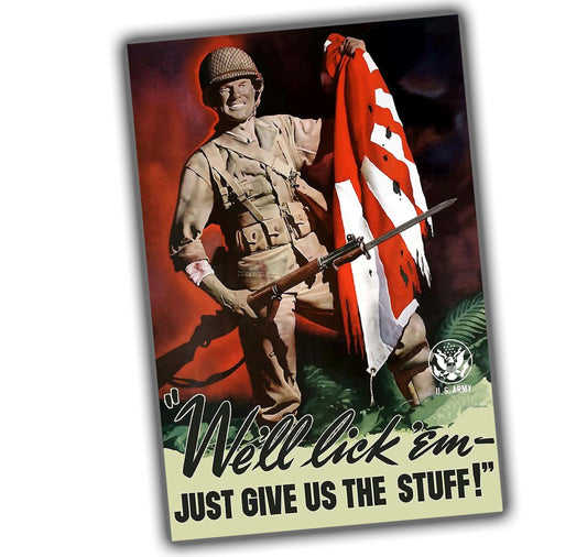 propaganda picture from World War II Battle of the Pacific Photo Glossy 4*6 in E 039