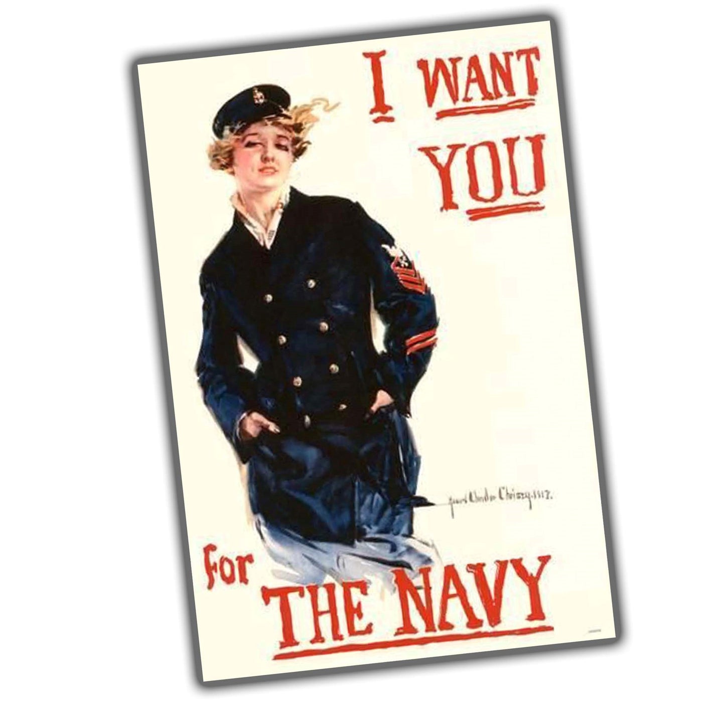 retro vintage photo pinup classic woman NAVY Photo Glossy 4*6 in E 043
