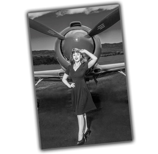 retro vintage photo pinup classic woman Photo Glossy 4*6 in E 053