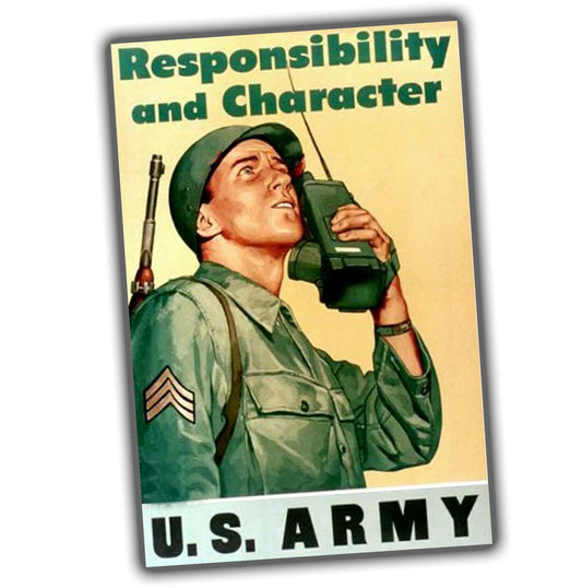 Signalmen in the US Army WW2 Photo Glossy 4*6 in F043