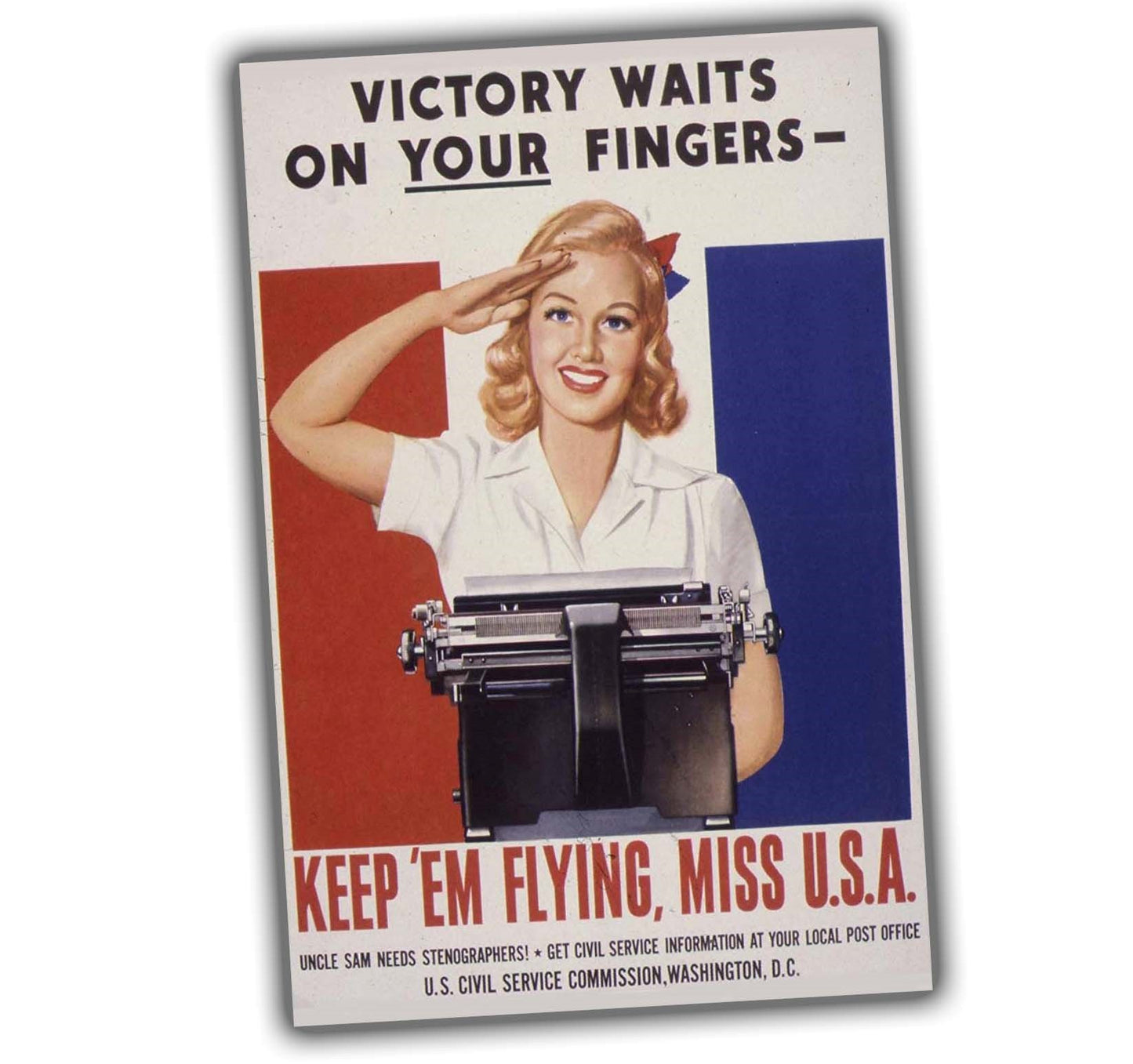 Victory waitce on your fingers WW2 Photo Glossy 4*6 in F054