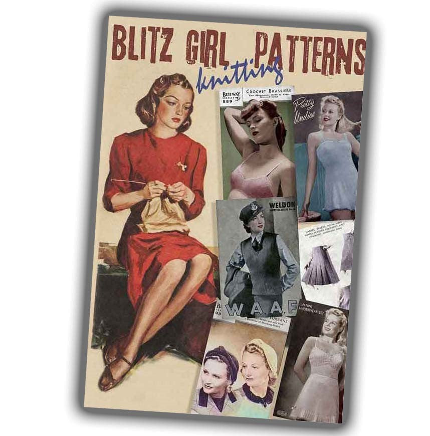 Blitz girl patterns WW2 Photo Glossy 4*6 in F059