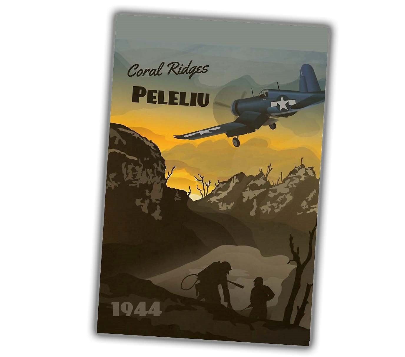 Peleliu vintage classic retro picture from WW2 Photo Glossy 4*6 in G041