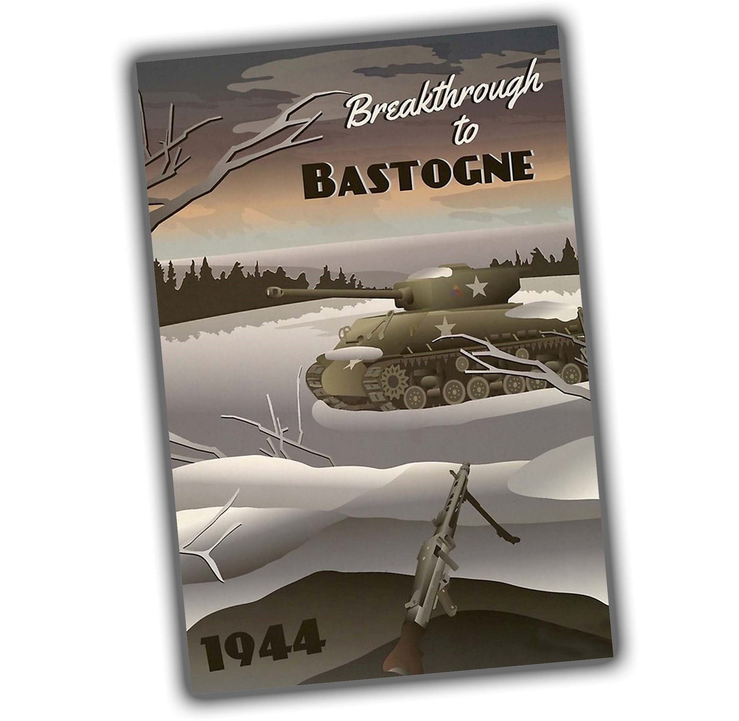 Bastogne WW2 Photo Glossy 4*6 in H040