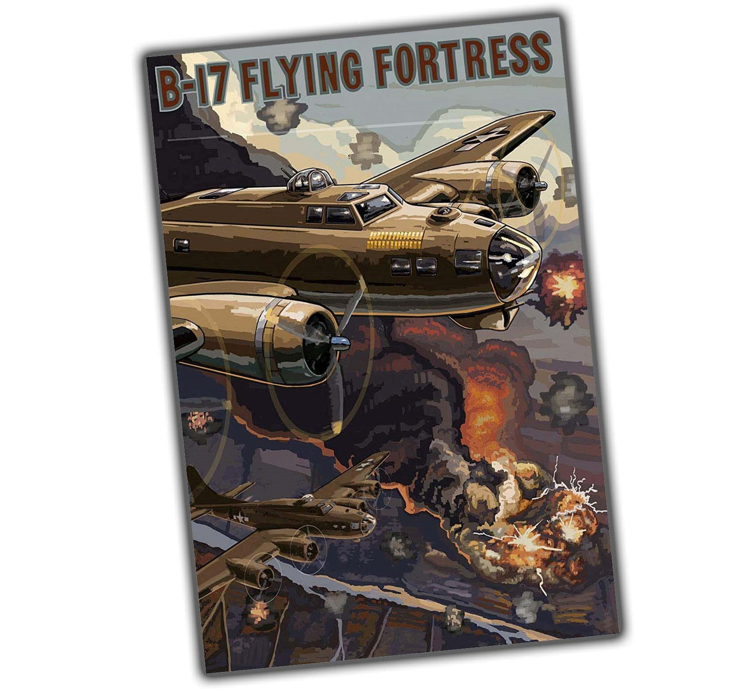 b17 flying fortress aircraft WW2 Photo Glossy 4*6 in H048