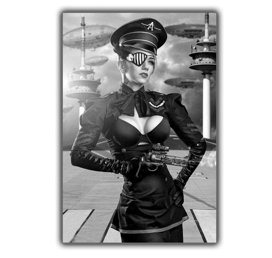 classic retro vintage pinup woman picture WW2 Photo Glossy 4*6 in J045